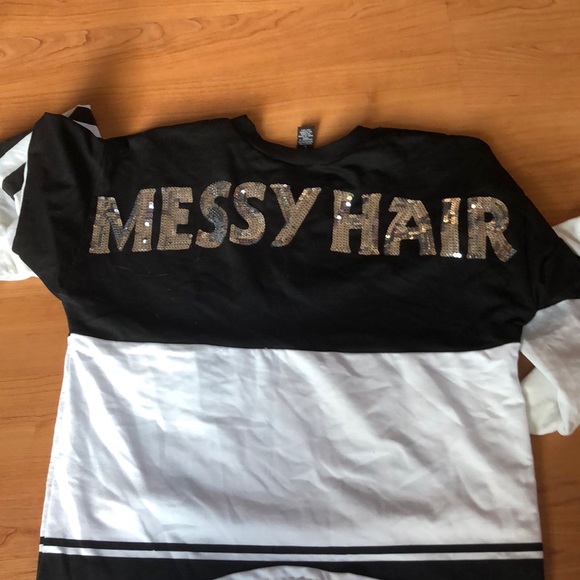 Messy hair don’t care shirt - Picture 2 of 2